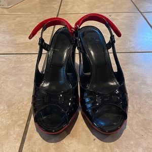 Hogan - patent Leather black